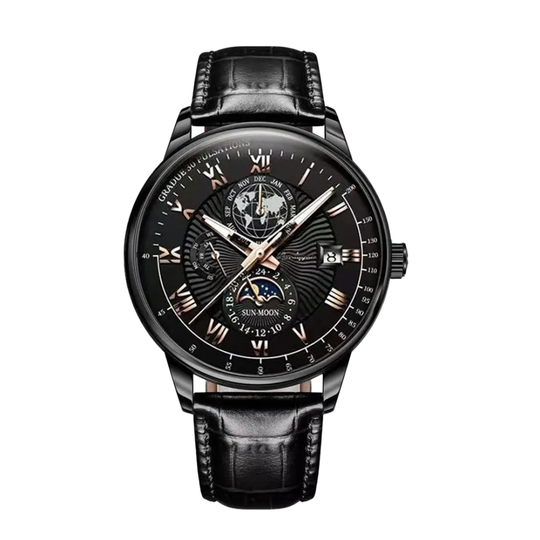 Xavier | Modern Luxury Slim Quartz Timepiece Watch | 40mm