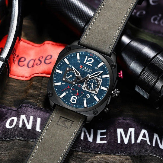 Harry Melbourne® - Excellent Business Leather Quartz Watch