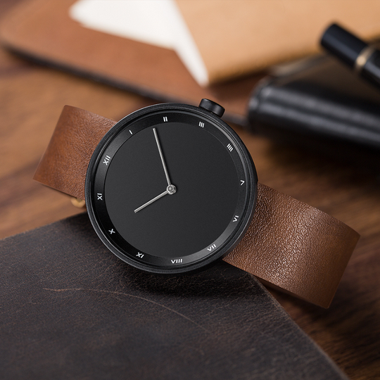 Renato™ | Premium Leather Minimalist Watch