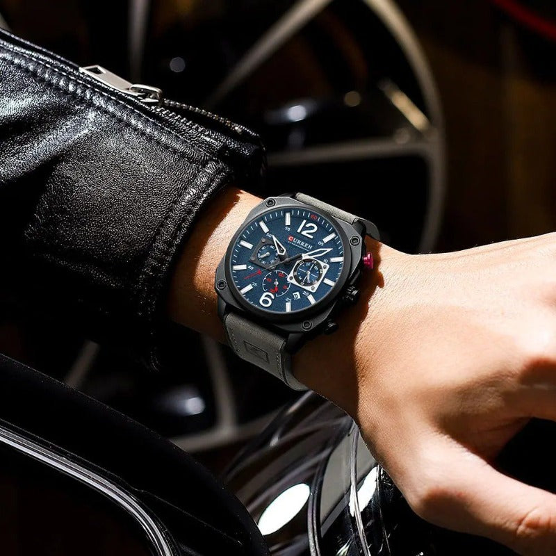 Harry Melbourne® - Excellent Business Leather Quartz Watch