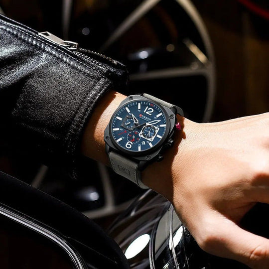 Harry Melbourne® - Excellent Business Leather Quartz Watch