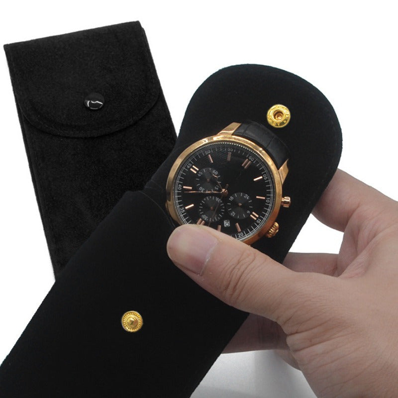 Milo | Premium Watch Travel Case with Suede Lining
