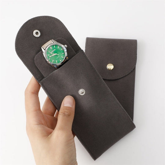 Milo | Premium Watch Travel Case with Suede Lining