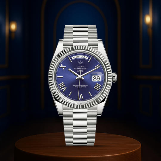 Frederick | Sharp Lines and Classic Day-Date Styling Watch