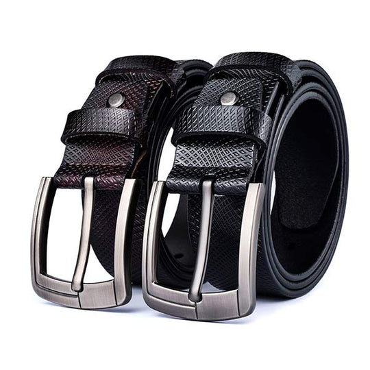 VINTAGE COWHIDE BELT 69428562W