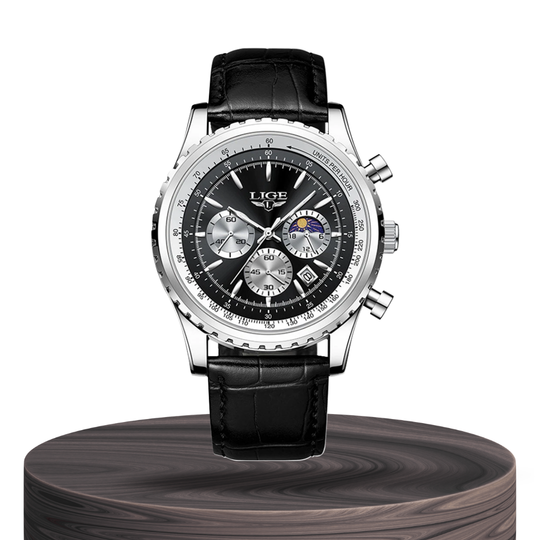 Leo | Elegant Chronograph Moon Phase Watch