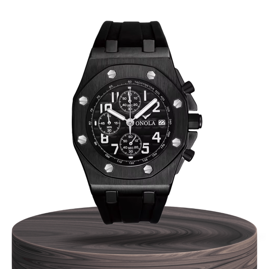 Andrei | Octagonal Bezel Chronograph Watch