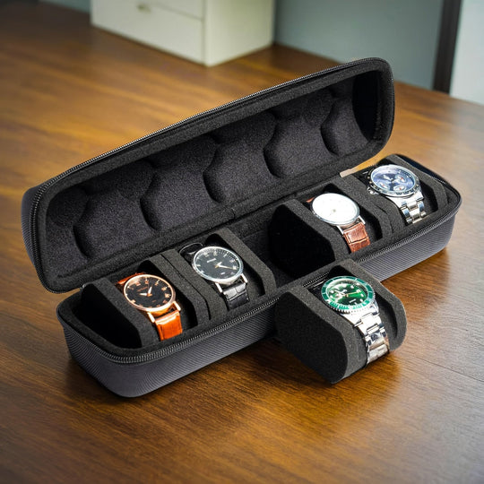 ChronoMax – 5-Unit Storage Organizer with Soft Foam Cushion and Handle