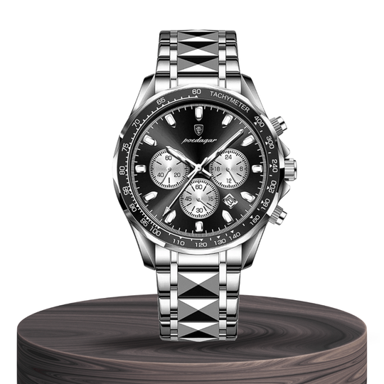 Zane | Sleek Sports Dial Statement Chrono Watch