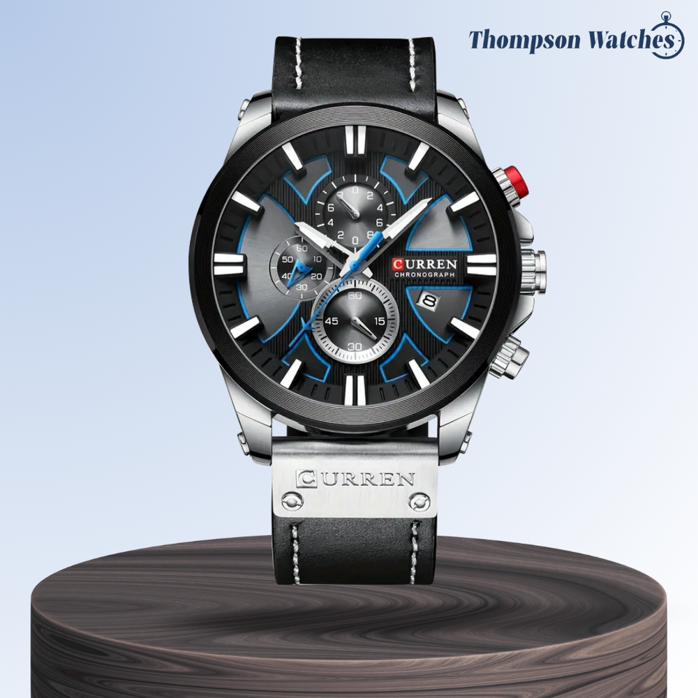 Easton | Men's Multifunction Glow-in-the-Dark Quartz Watch