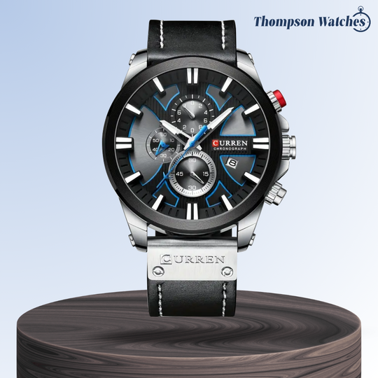 Easton | Men's Multifunction Glow-in-the-Dark Quartz Watch