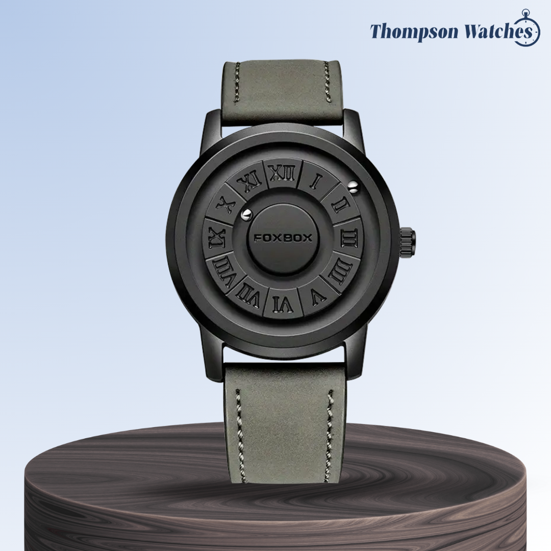 Max | Men's Stylish Black Dial Casual Wristwatch