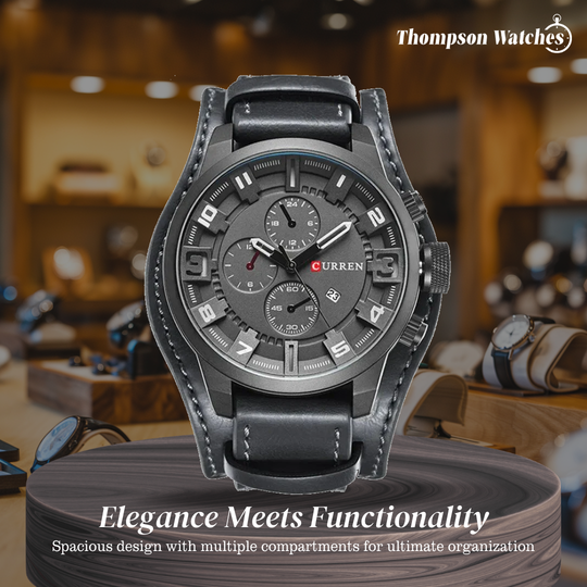 Thadeus | Sporty Men’s Chronograph Watch | 44mm