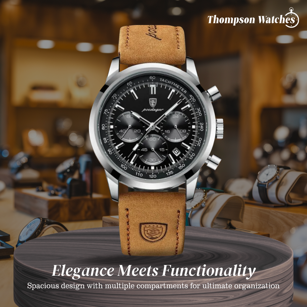 Joshua | Stylish Men’s Multi-Function Dial Watch