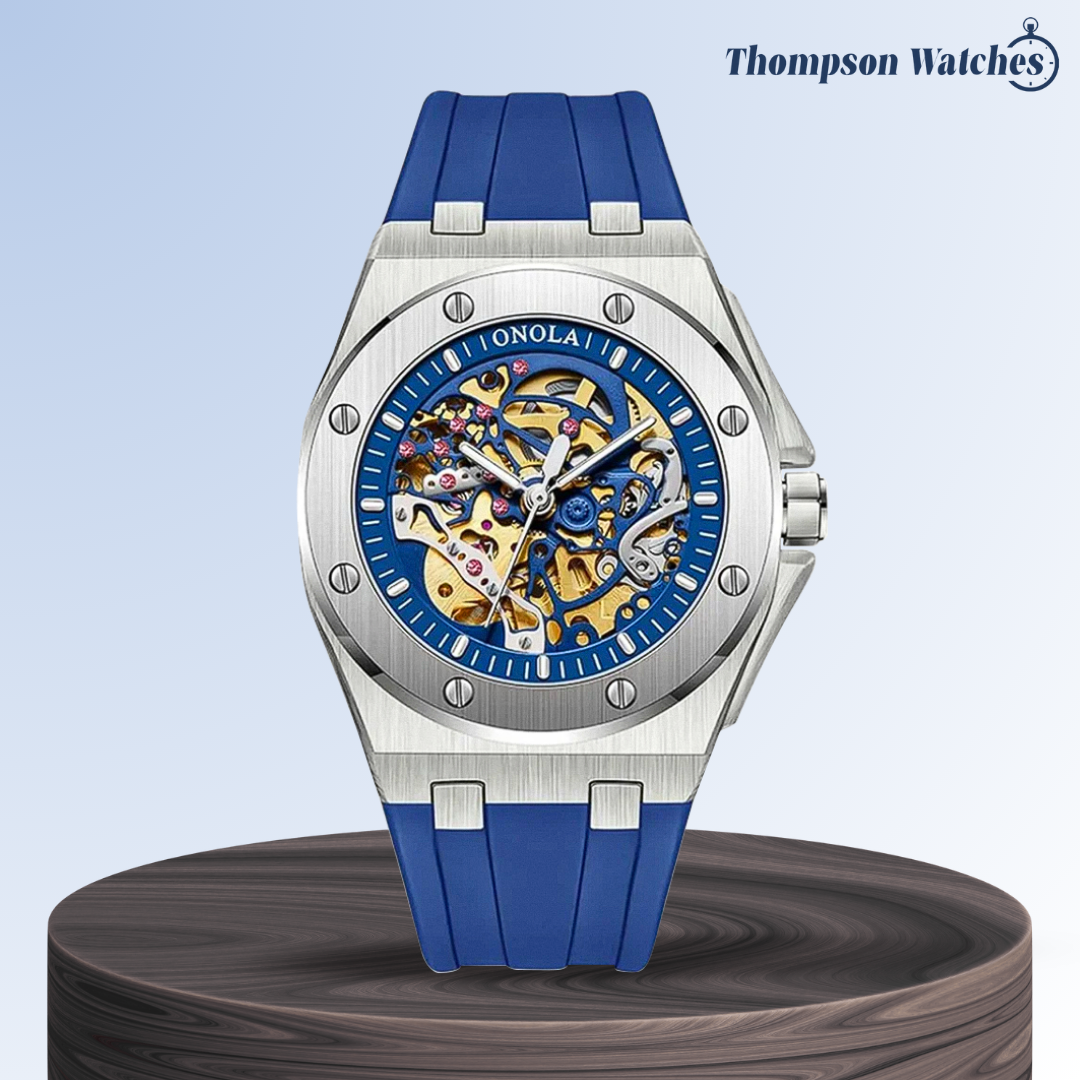 Zayden | Sporty Modern Eye-Catching Skeleton Watch