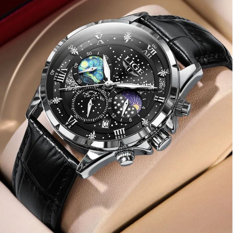 William - Elegant Moon Phase Watch