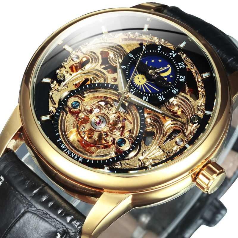 Ottavio™ | Automatic Watch with Moon Phases