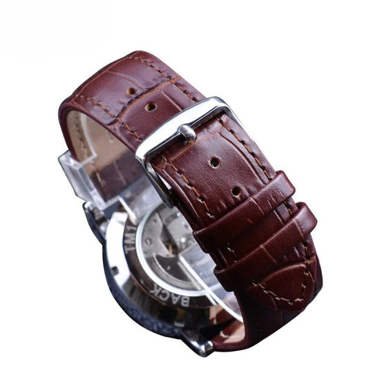 Amelia™- Luxury Leather Full Automatic Watch