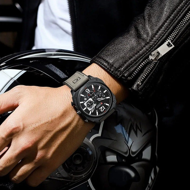 Harry Melbourne® - Excellent Business Leather Quartz Watch