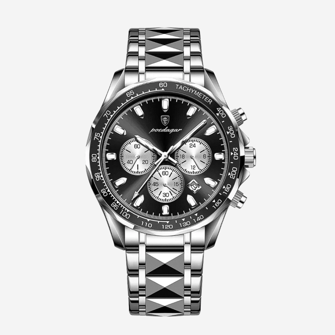 Zane | Sleek Sports Dial Statement Chrono Watch