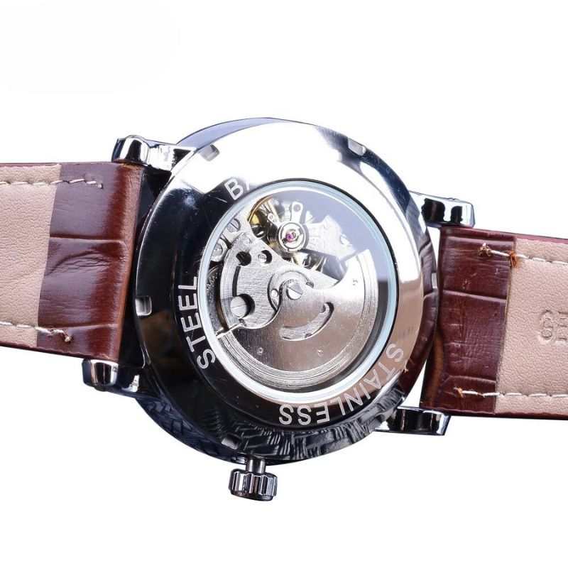 Amelia™- Luxury Leather Full Automatic Watch