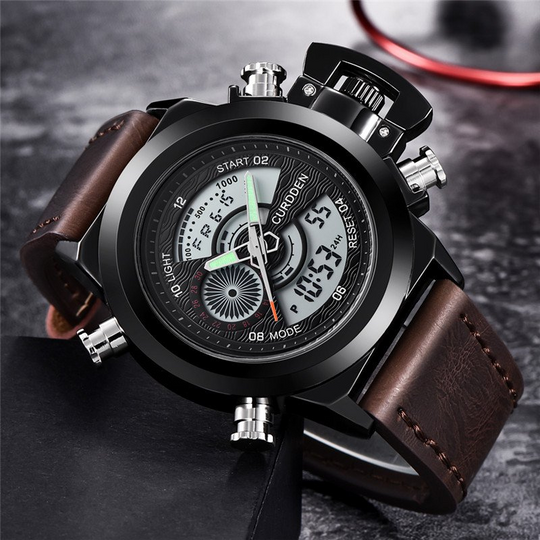 Dual Time Fashion Chronograph Watch™
