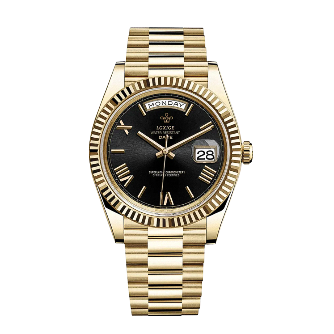 Frederick | Sharp Lines and Classic Day-Date Styling Watch