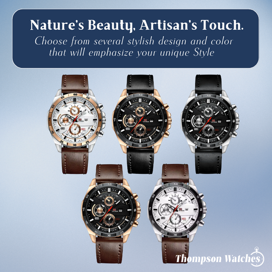 Gideon | Luxurious Men’s Chronograph Watch | 46mm