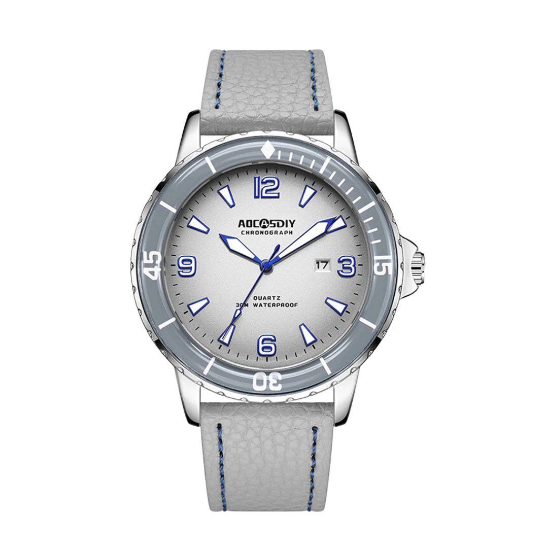 Jeferson | Rugged Men’s Leather Watch