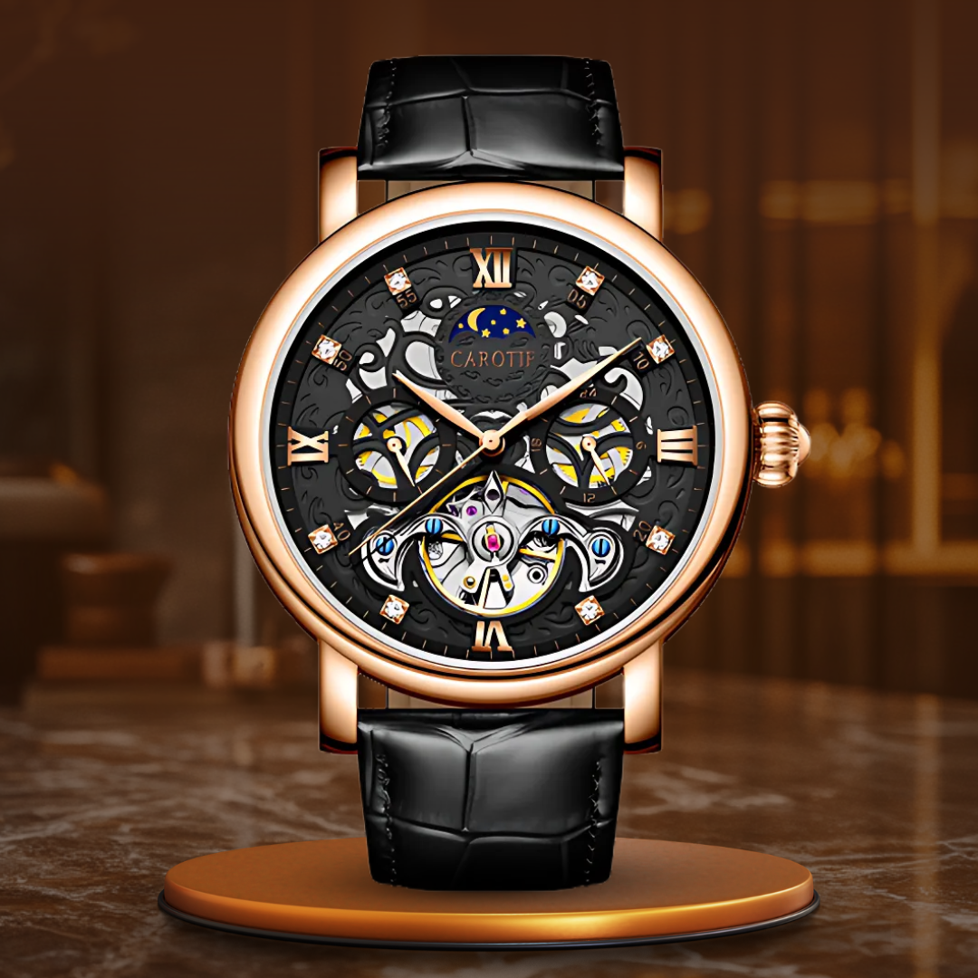 BUSINESS LEATHER STRAP MECHANICAL AUTOMATIC WATCH™