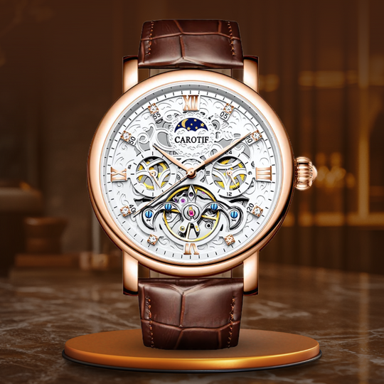 BUSINESS LEATHER STRAP MECHANICAL AUTOMATIC WATCH™