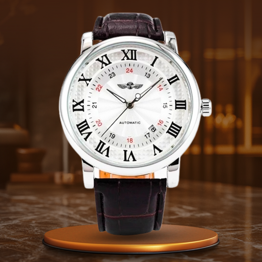 Amelia™- Luxury Leather Full Automatic Watch
