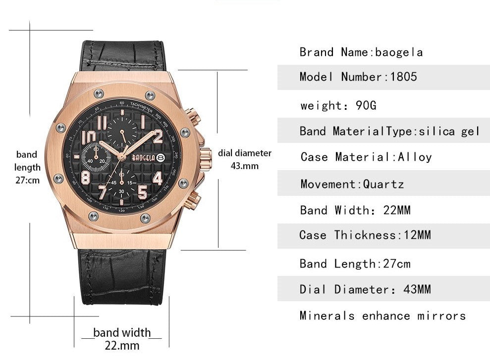 Alex - Casual Chronograph Watch