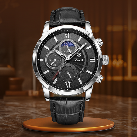Harry Melbourne® - Luxurious Leather Quartz Watch