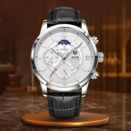 Harry Melbourne® - Luxurious Leather Quartz Watch