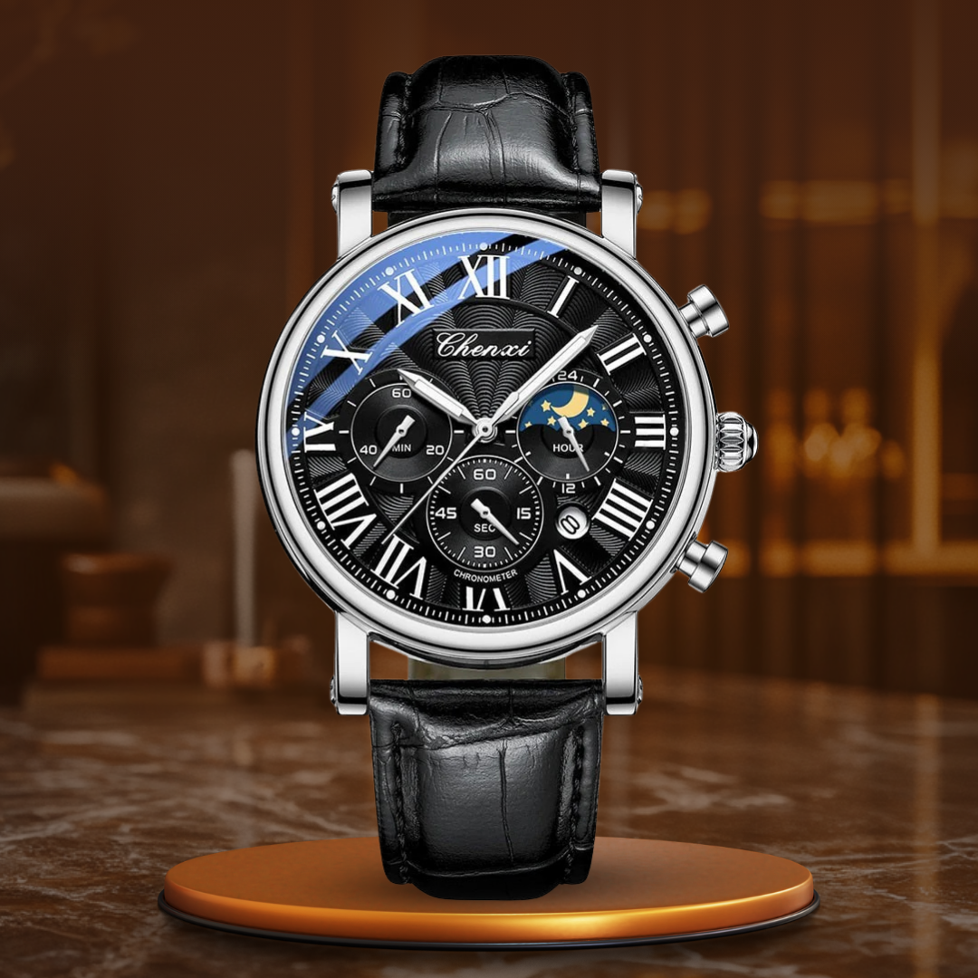 Harry Melbourne® - Luxurious Leather Quartz Watch