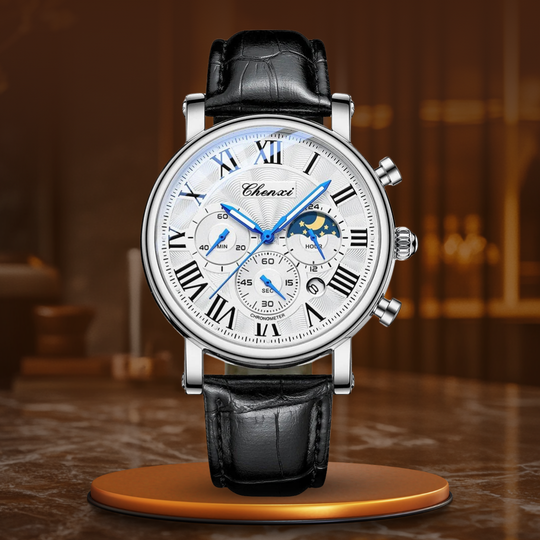 Harry Melbourne® - Luxurious Leather Quartz Watch