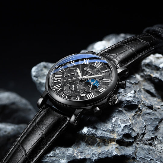 Harry Melbourne® - Luxurious Leather Quartz Watch