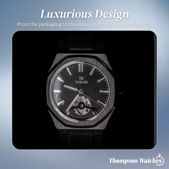 Tenler | Midnight Edition Automatic Mechanical Watch