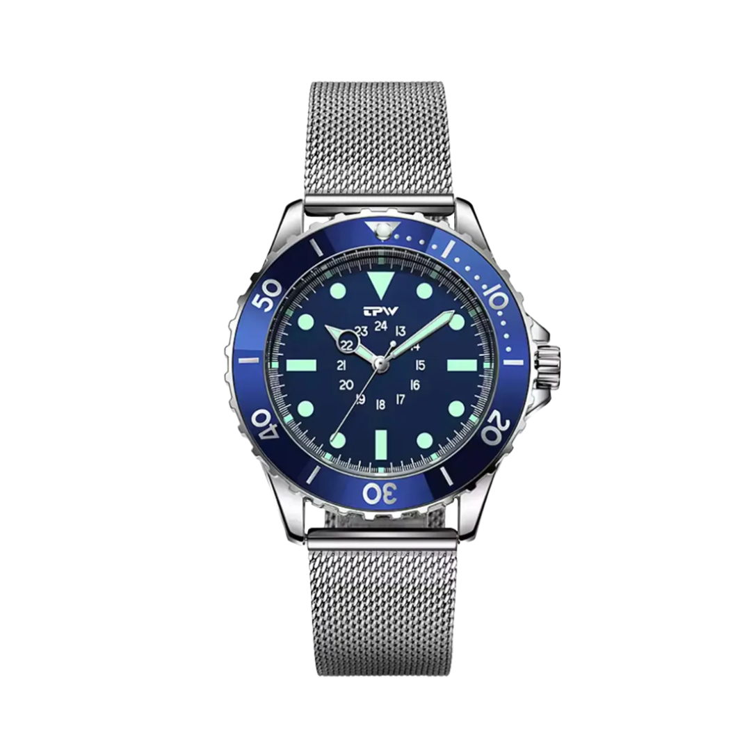 Robert | Classic Diver’s Watch with Luminous Markers
