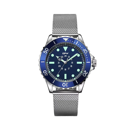 Robert | Classic Diver’s Watch with Luminous Markers