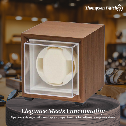 Rowan | Premium Wooden Automatic Watch Winder