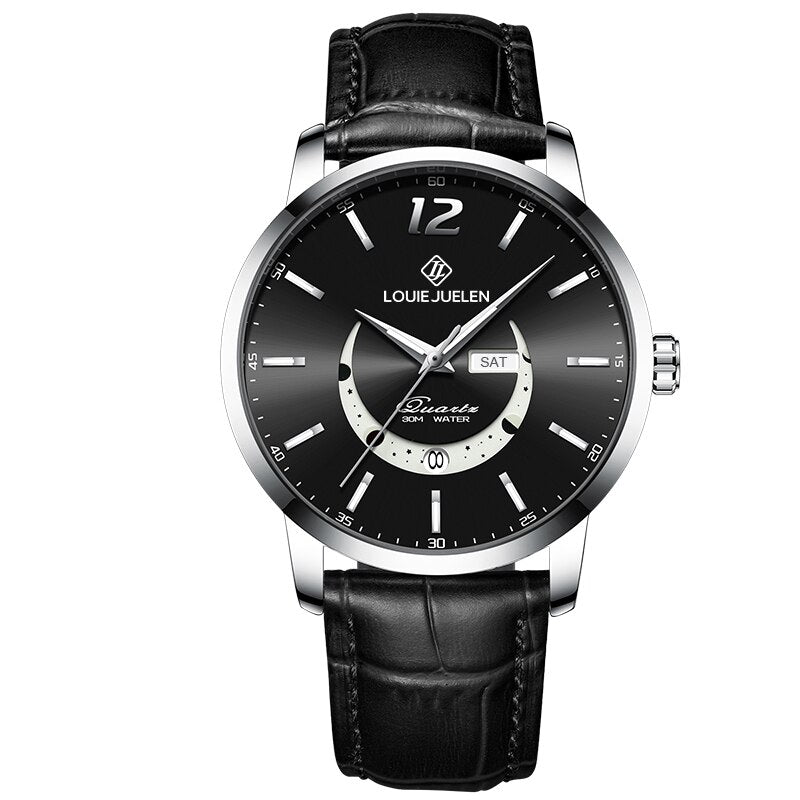 Elegant Luminous Moonphase Watch™