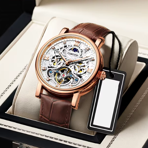 BUSINESS LEATHER STRAP MECHANICAL AUTOMATIC WATCH™