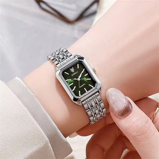 Classic Gold Square Quartz Watch