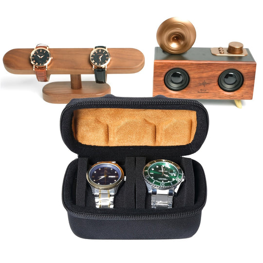 Nero – 2-Slots Travel Case with Anti-Movement Cushion