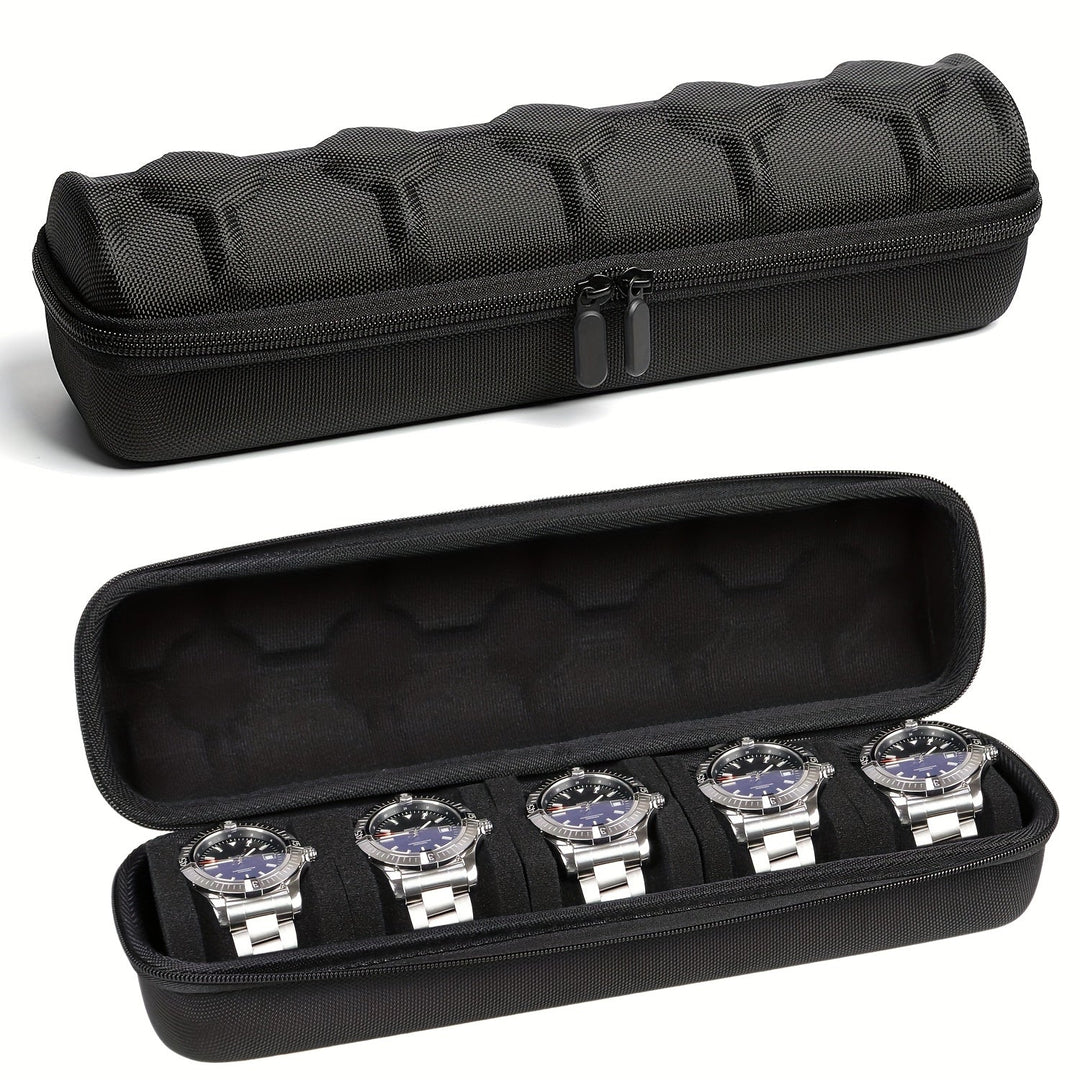 ChronoMax – 5-Unit Storage Organizer with Soft Foam Cushion and Handle