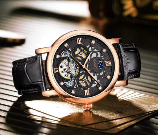BUSINESS LEATHER STRAP MECHANICAL AUTOMATIC WATCH™