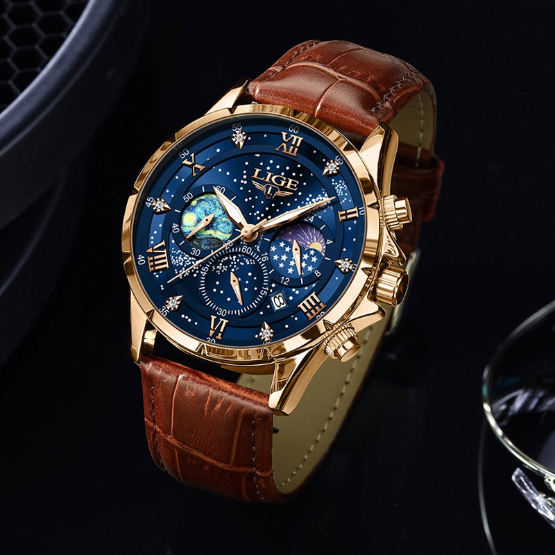 William - Elegant Moon Phase Watch