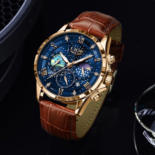 William - Elegant Moon Phase Watch
